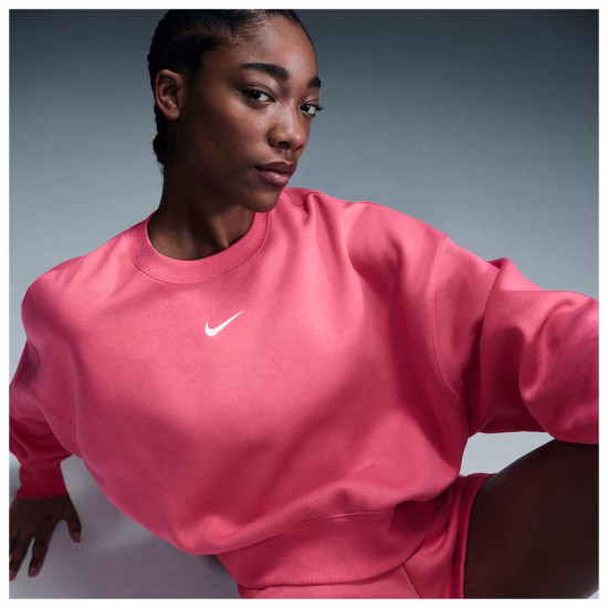 Nike Γυναικείο φούτερ Sportswear Phoenix Fleece Oversized Crew-Neck Sweatshirt